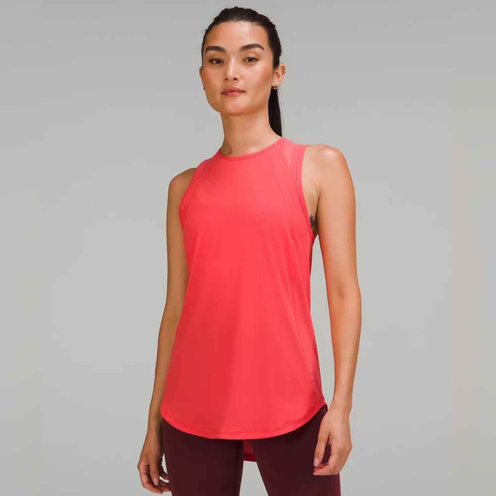 NEW lululemon Sculpt Tank color Pale Raspberry